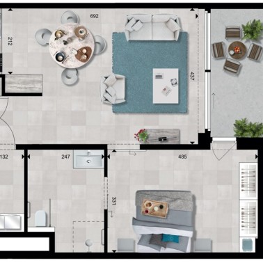 Assistentiewoning Bonnefant_B0.AS.07