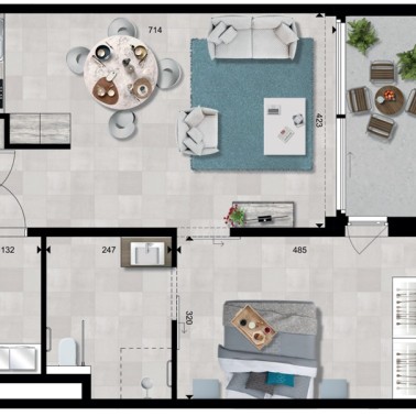 Assistentiewoning Bonnefant_B0.AS.08